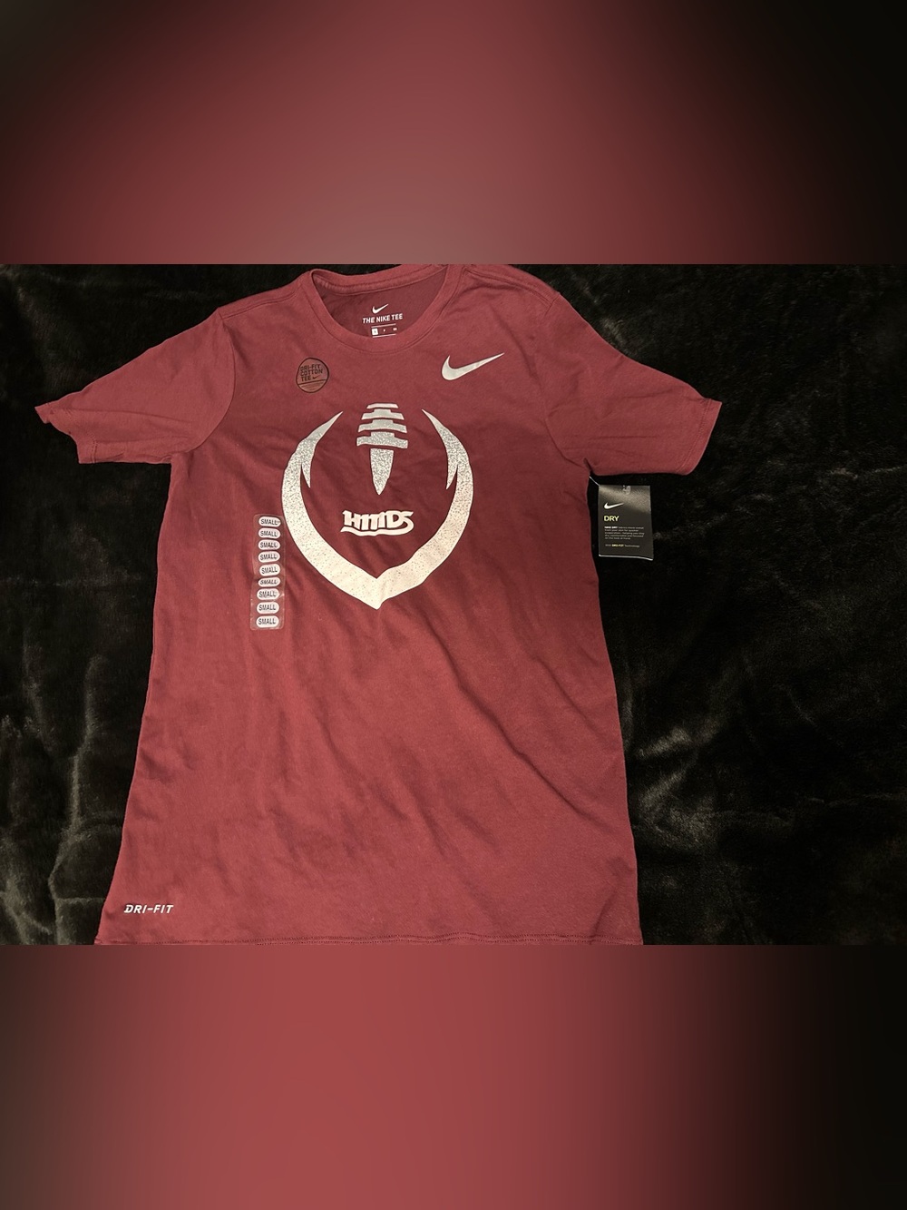 NEW Nike DRI FIT HINDS Touchdown Graphic Tee Shirt Men's SMALL